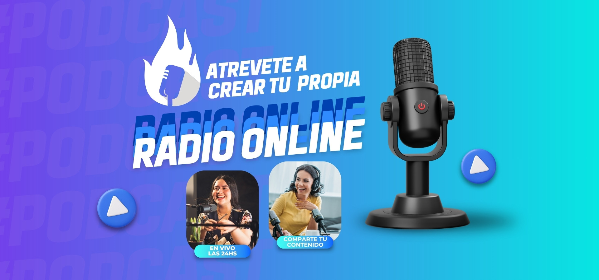 Instagram post para podcast corporativo azul (1)